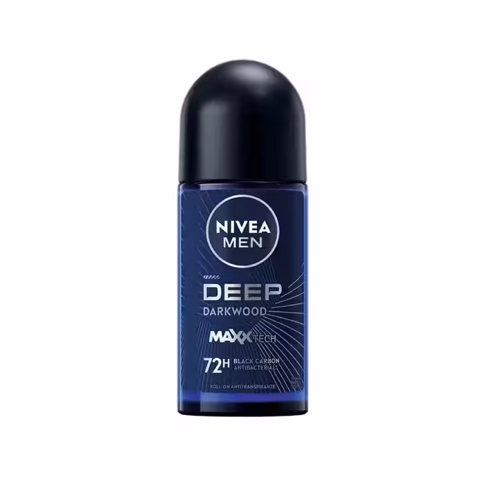 مام رول ضد تعریق مردانه نیوآ Nivea مدل Deep حجم 50 میل