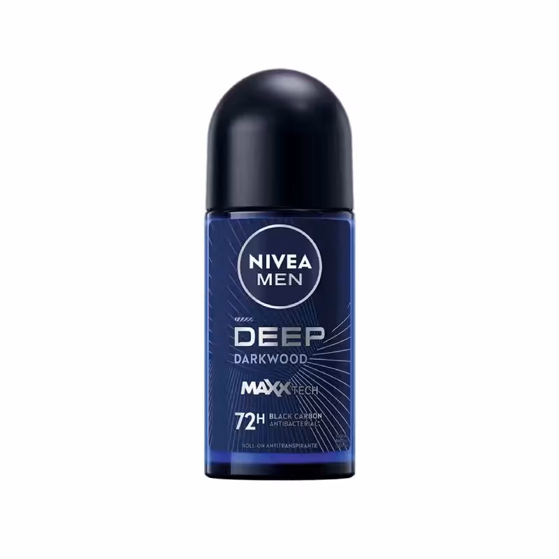 مام رول ضد تعریق مردانه نیوآ Nivea مدل Deep حجم 50 میل