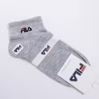 جوراب مچی اسپورت کش پهن مارک FlLA رنگ طوسی روشن کد 20031