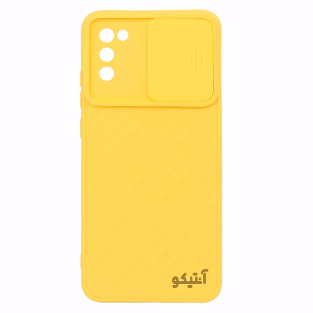قاب طرح کبریتی High Copy مناسب برای Samsung A02s-زرد