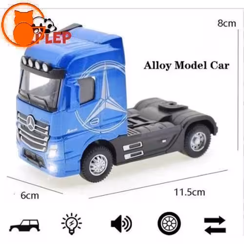 ماکت کشنده تریلی بنز ACTROS آبی