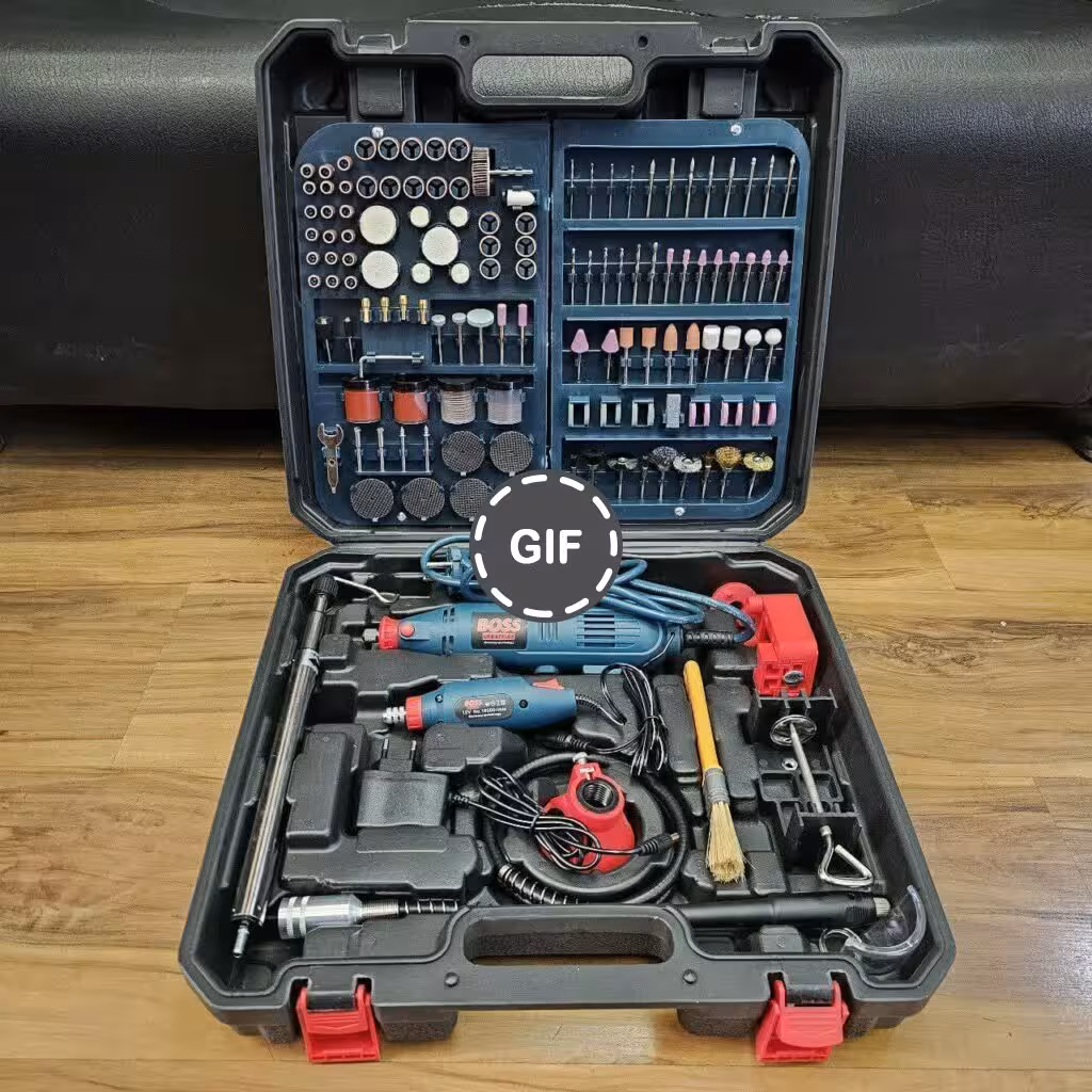 مجموعه فرز  مینیاتوری دو موتوره (قلم حکاکی) باس مدل BS-350