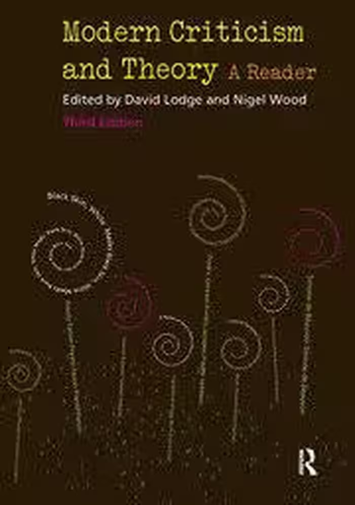 Modern Criticism and Theory 3rd Edition