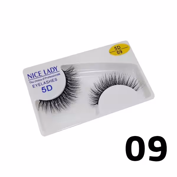 مژه 5 بعدی نایس لیدی شماره 09