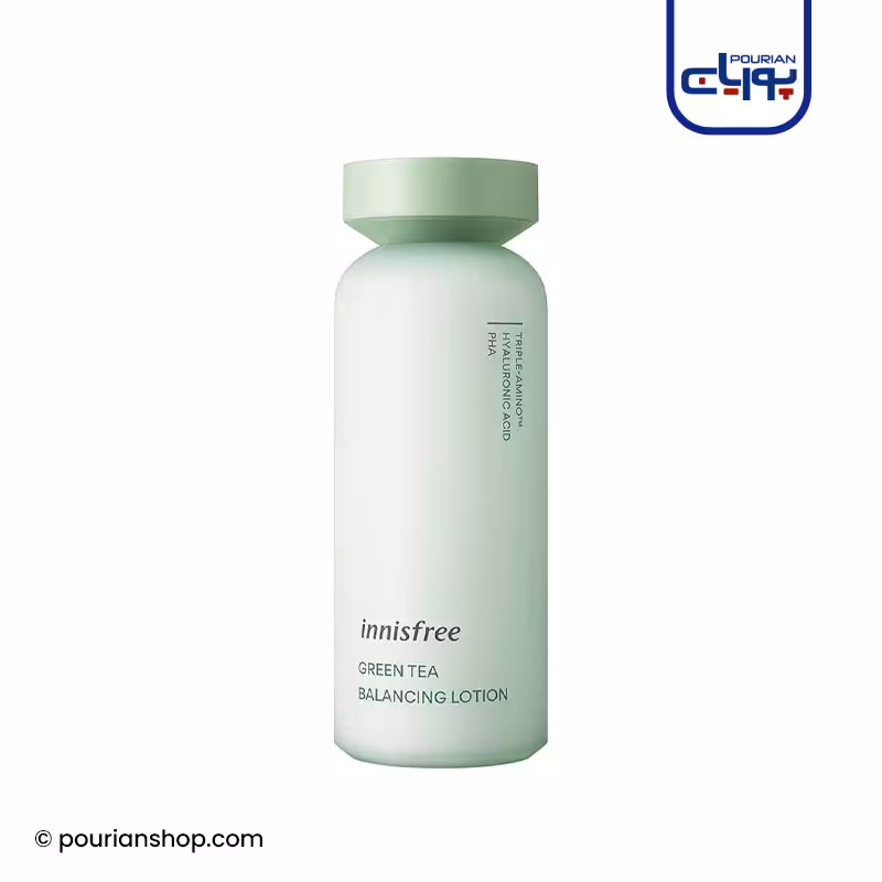 لوسیون متعادل کننده پوست چای سبز اینیسفری