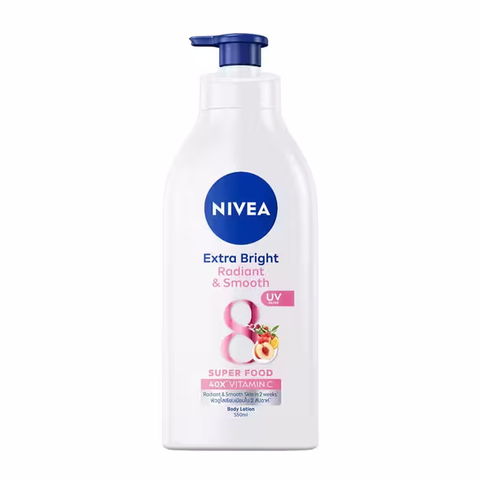 لوسیون بدن نیوآ مدل RADIANT & SMOOTH حجم 380 میل