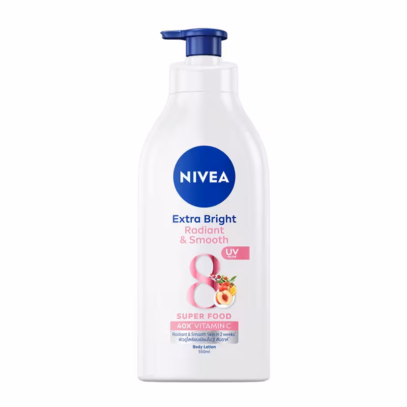لوسیون بدن نیوآ مدل RADIANT & SMOOTH حجم 380 میل