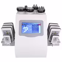 دستگاه لاغری آر اف کویتیشن 6 کاره با پد لیپولیز (RF Cavitation)