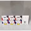 گیره آویز 4 عددی مدل xxx-1017 طرح برگ