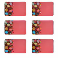 زیربشقابی طرح شکلات کد 8105 بسته 6 عددی | کالا مکس