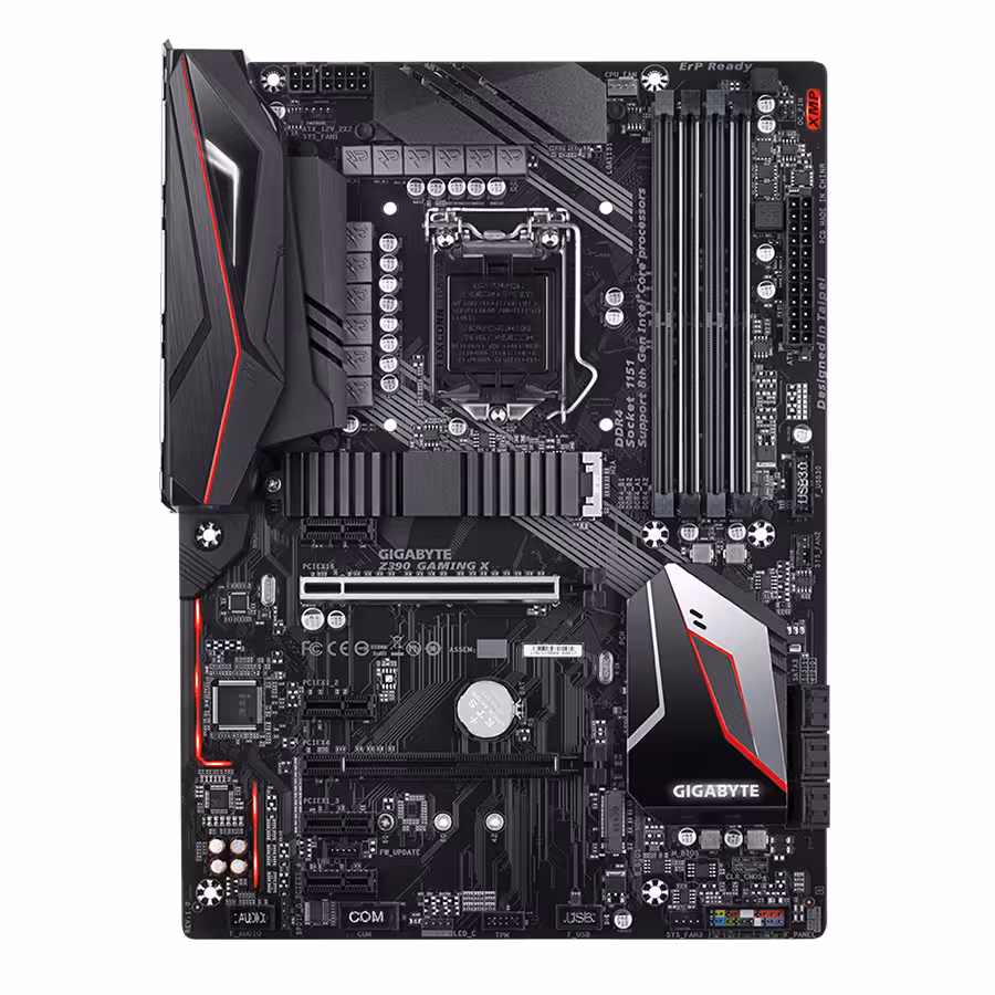 قیمت و خرید مادربرد گیمینگ گیگابایت مدل Z390 GAMING X | یاس ارتباط