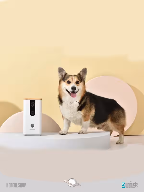 دوربین و غذا پرتابی حیوانات خانگی Camera and pet food thrower