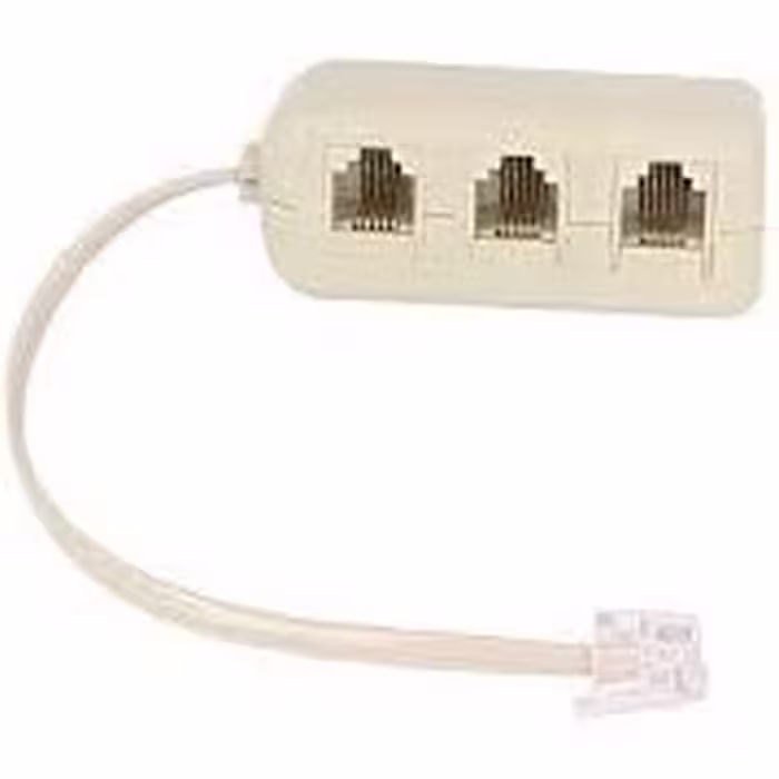 تبدیل سوکت تلفن 1 به 3 کد 69