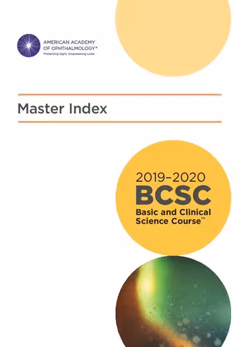 خرید و دانلود نسخه کامل کتاب 2019-2020 BCSC (Basic and Clinical Science Course), Master index