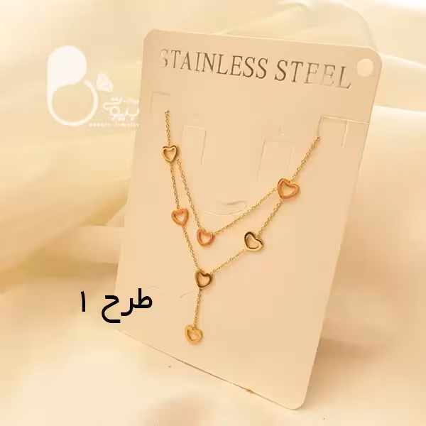 گردنبند دو لاین