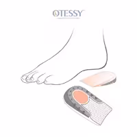 پد خار پاشنه سیلیکونی ماساژور با روکش پارچه ای مدل TH044 اتسی OTESSY