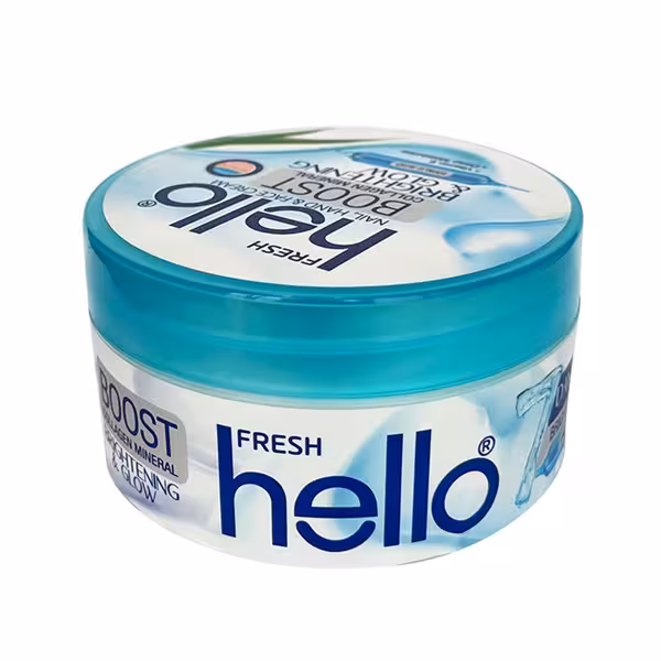 کرم کاسه ای آلوئه ورا هلو فرش حجم 240 میلی لیتر | Hello Fresh Aloevera Cream 240 ml