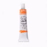 رنگ روغن 22 میل تکرنگ کامران مدل Orange 6