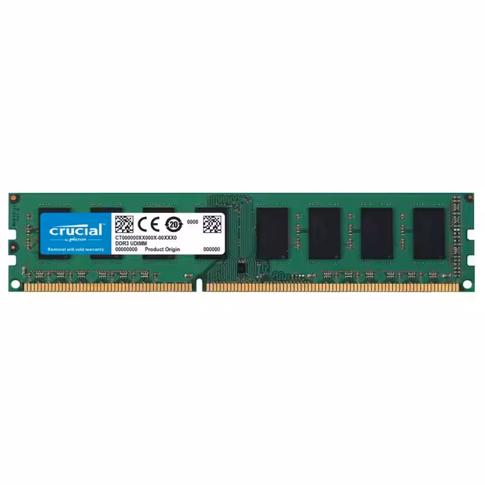 رم دستکتاپ DDR3 تک کاناله 1600 مگاهرتز CL11 کروشیال ظرفیت 8 گیگابایت | کالا مکس
