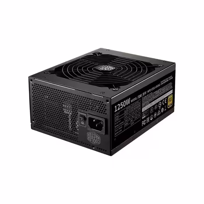 منبع تغذیه کولر مستر مدل COOLERMASTER MWE 1250 GOLD V2 ATX 3.0