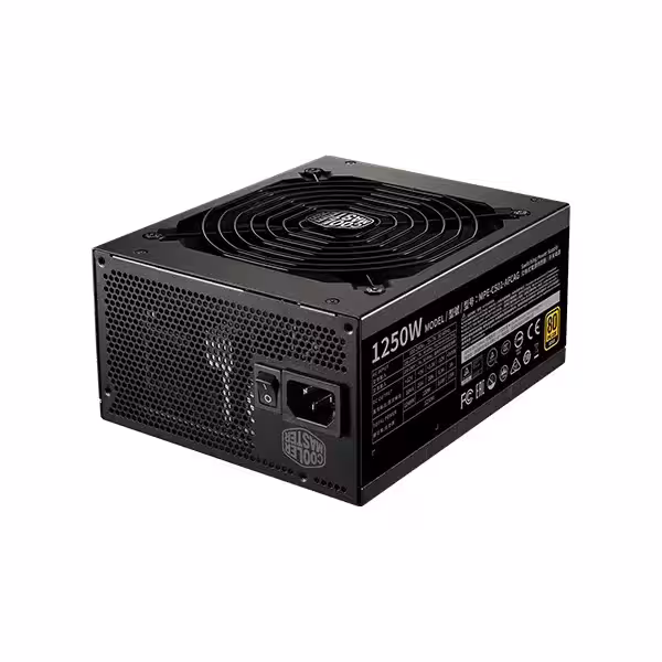 منبع تغذیه کولر مستر مدل COOLERMASTER MWE 1250 GOLD V2 ATX 3.0
