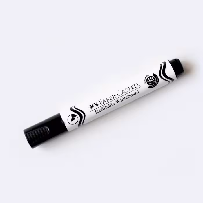 ماژیک وایت برد مشکی سر تخت فابرکاستل (FABERCASTELL)