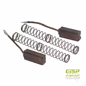 مجموعه ذغال دینام پژو 405 برند GISP کد 409130