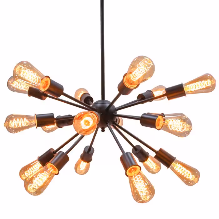 لوستر مدرن توپی