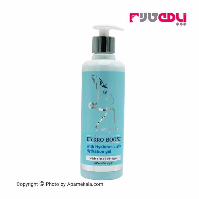 ژل آبرسان هیدروژل لتفور Letfour مدل hydro boost حجم 450 میل