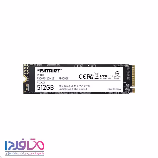 اس اس دی پاتریوت مدل P300 ظرفیت 512 گیگابایت