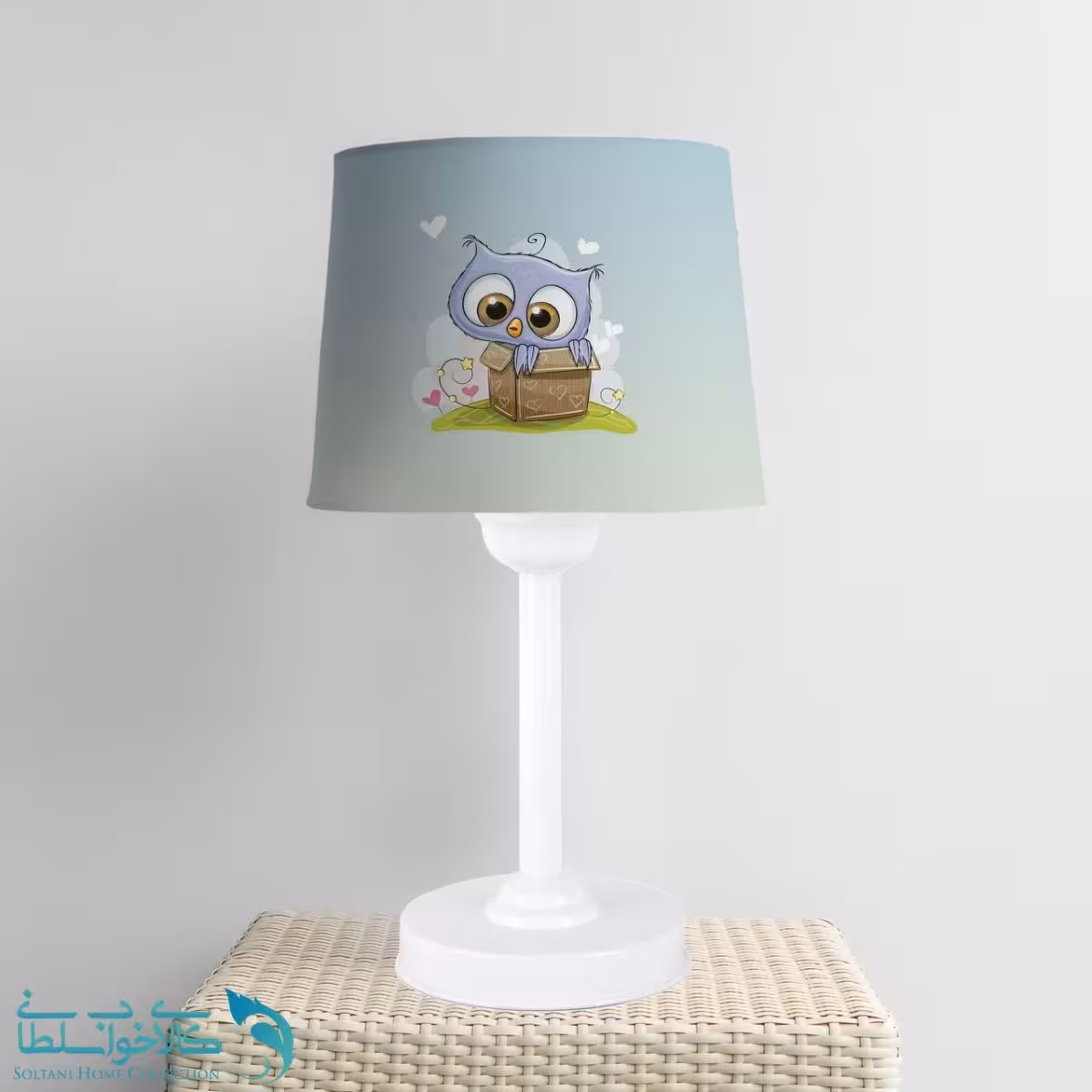 آباژور اتاق کودک طرح جغد کوچولو کد A1378