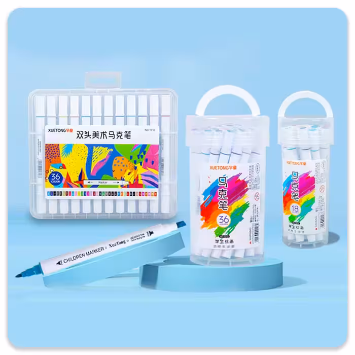 ماژیک رنگی دوسر خرسی