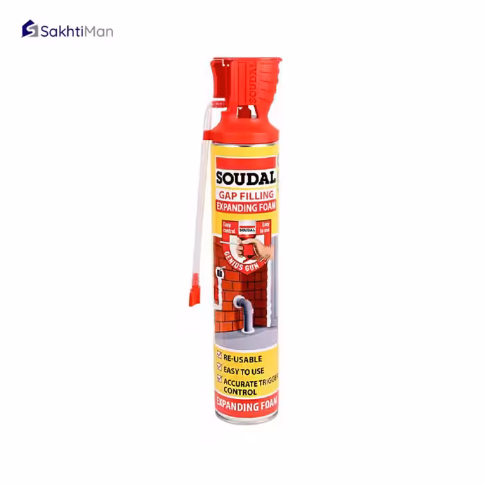 اسپری فوم چند بار مصرف پلی اورتان سئودال SOUDAL