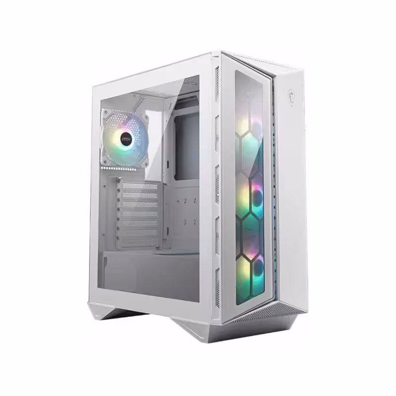 کیس گیمینگ ام اس ای سفید مدل MSI Gungnir 110R White