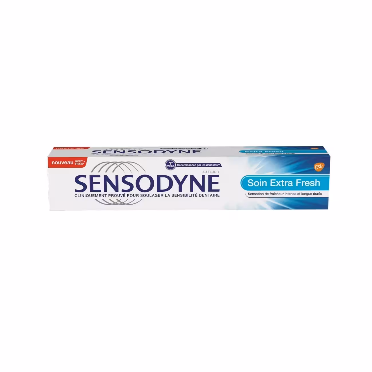 خمیردندان ضد حساسیت سنسوداین Soin Extra Fresh حجم 75 میل