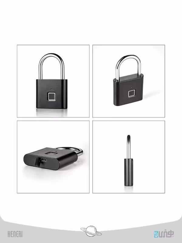 قفل اثر انگشت مکعبی FINGERPRINT LOCK