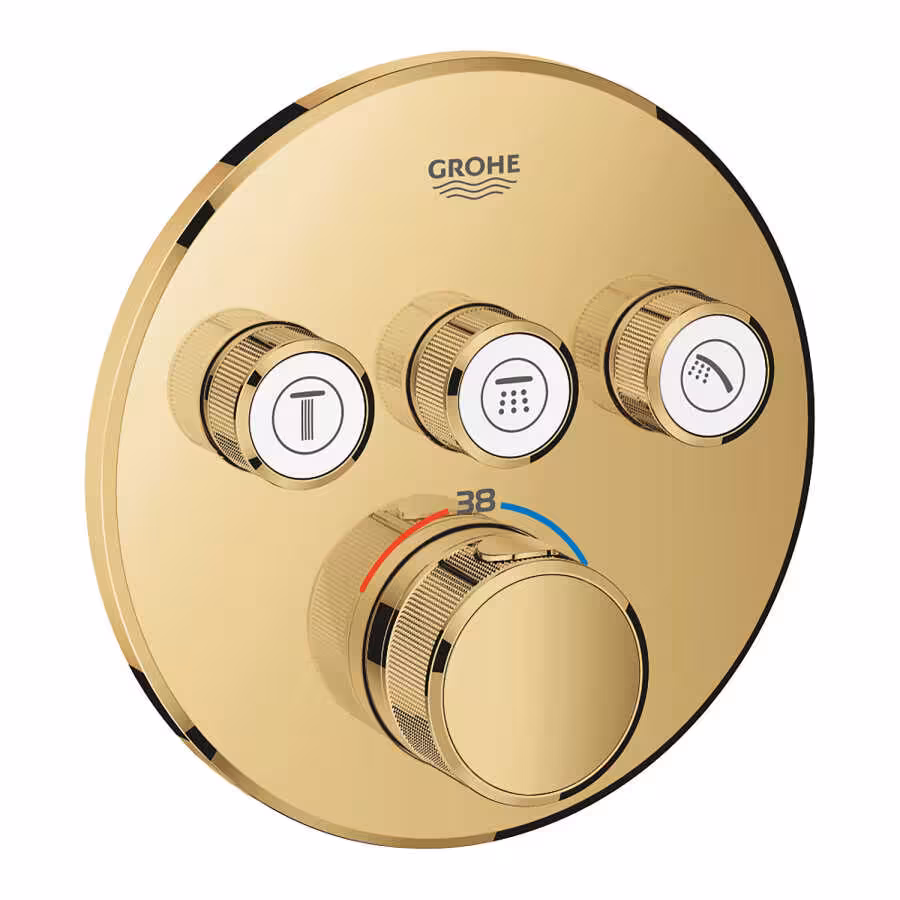 شیرآلات حمام ترموستاتیک گروهه مدل Grohtherm SmartControl کد 29121GL0