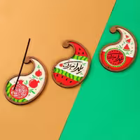 جاعودی بته جغه چوبی با طرح یلدا