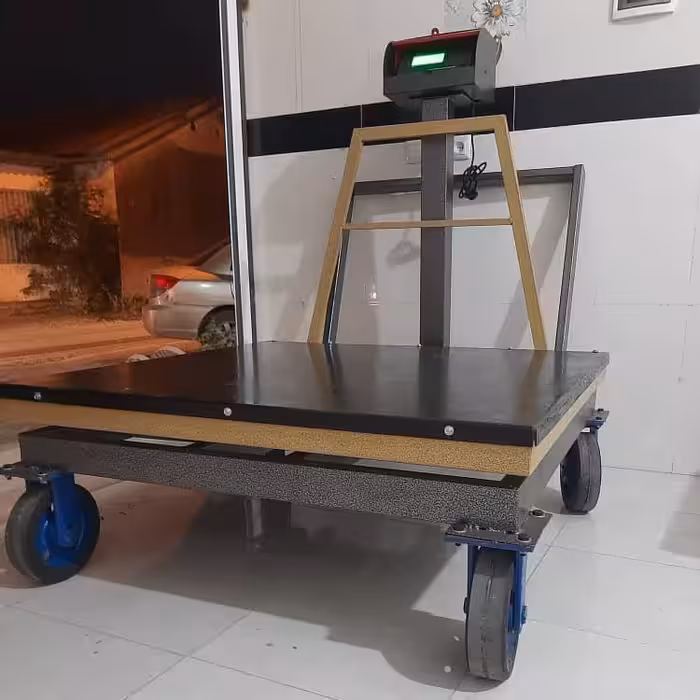 باسکول 2 تن کفه 120در120 صنعتی