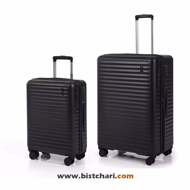 چمدان مسافرتی ست 2 تایی L و C مدل Celestra BLX برند اکولاک Echolac