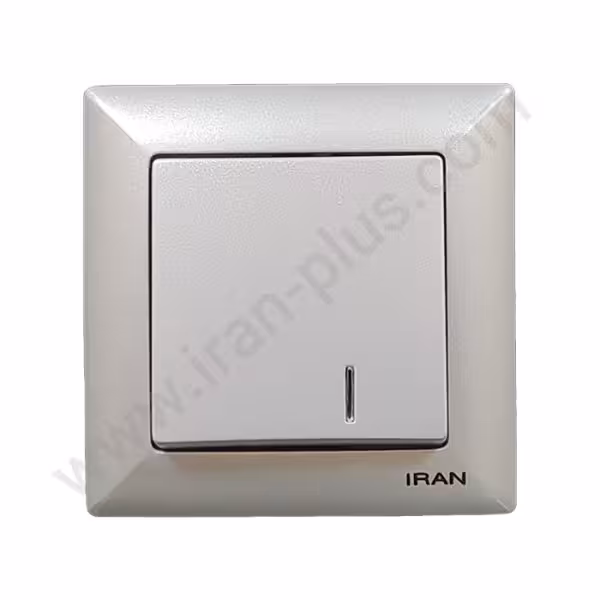 کلید یک پل مدل الیزه رنگی نقره ای