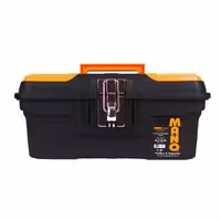 جعبه ابزار 13 اینچ قفل فلزی به همراه ارگانایزر کد MG13 مانو