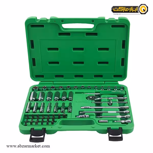 جعبه بکس تاپ تول 55 پارچه 1/4 اینچ مدل GCAI5501