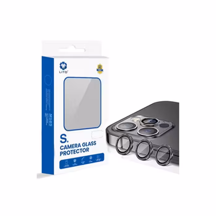 محافظ لنز دوربین لیتو مناسب برای گوشی اپل Iphone 14 Pro/14 Pro Max