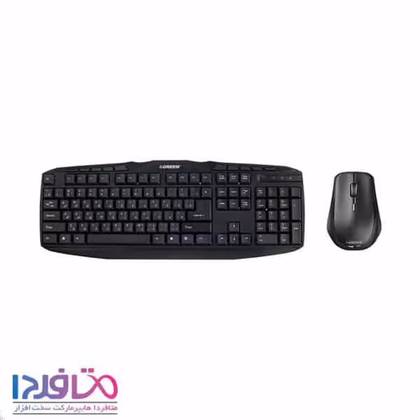 کیبورد و ماوس گرین مدل GKM-305