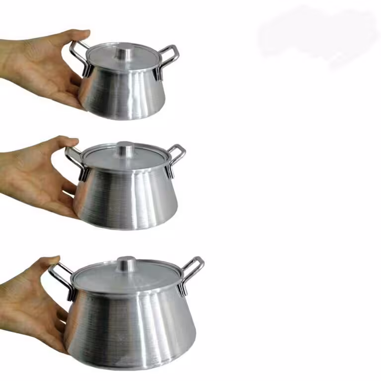 دیگچه کوچک 3 عددی روحی با دسته