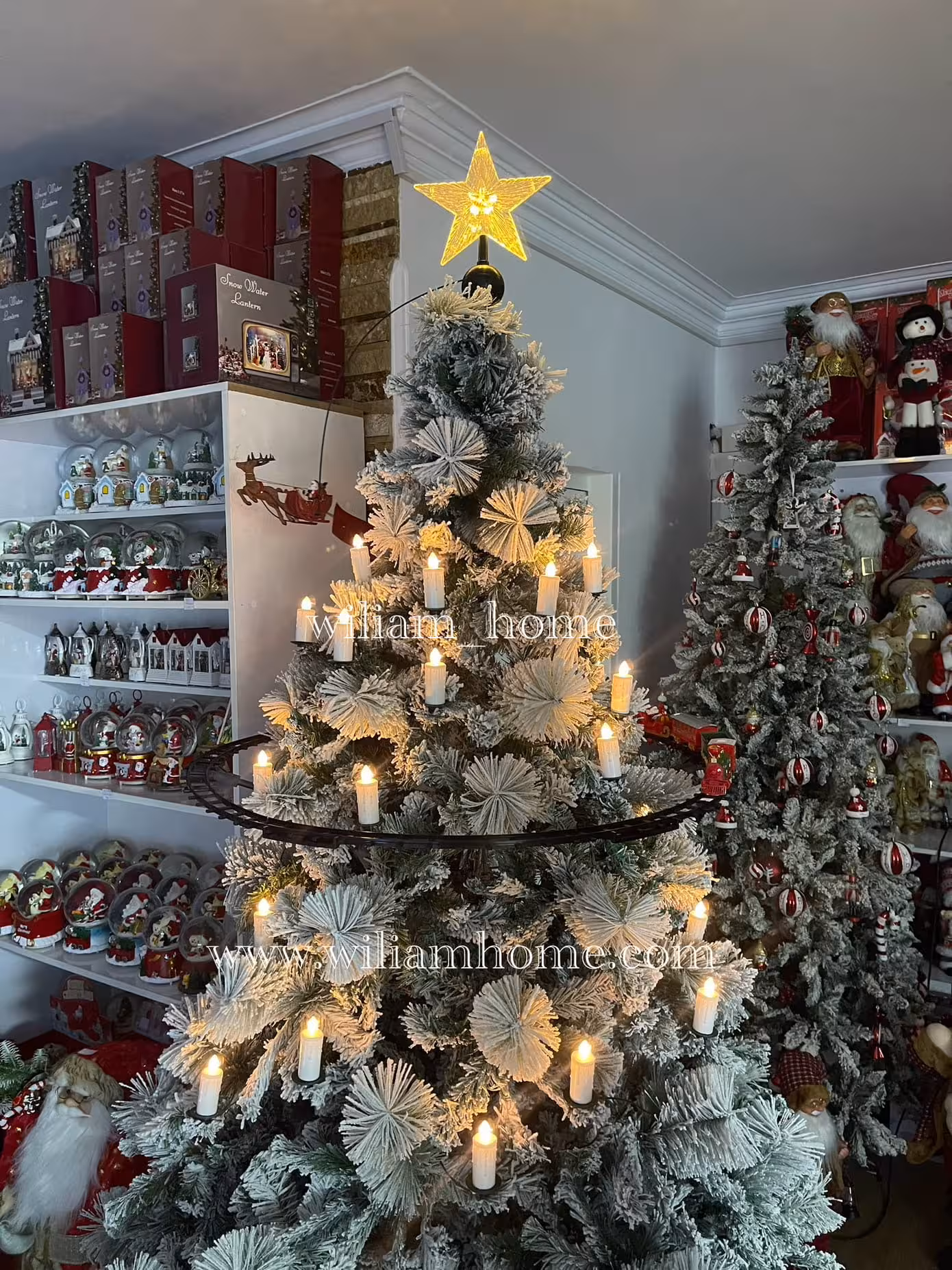 ریسه شمع چراغدار درخت کریسمس