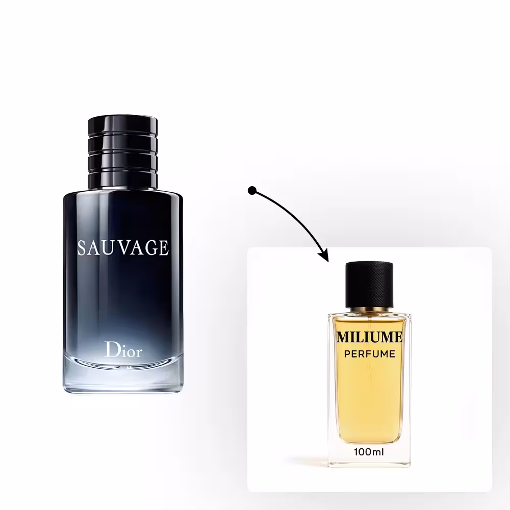 اسانس عطر Dior Sauvage برند RenneTouch - کد 1544 - دیور ساواژ 100ML - میلیوم پرفیوم