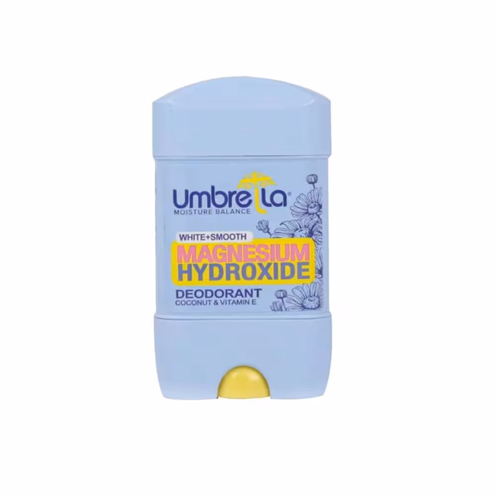 ژل دئودورانت استیک ضد تعریق خوشبوکننده بدن زنانه مام بانوان آمبرلا White And Smooth حجم 75 میل