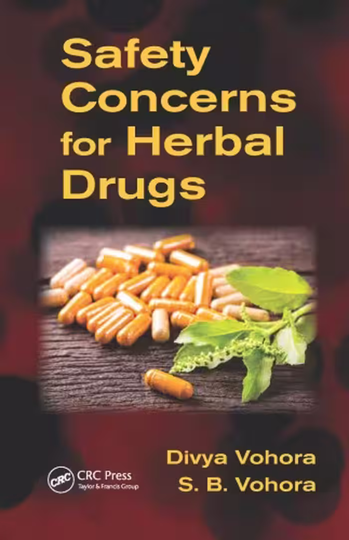 خرید و دانلود نسخه کامل کتاب Safety concerns for herbal drugs